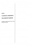 CLASSICAL SEQUENCE FELLOWSHIP DANCES.