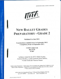 BALLET GRADES PREPARATORY - GRADE 2 SYLLABUS NOTES
