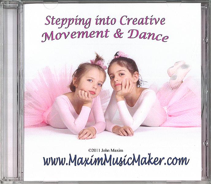 STEPPING INTO CREATIVE MOVEMENT & DANCE CD