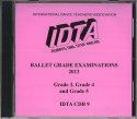 BALLET GRADE EXAMINATIONS - GRADE 3, GRADE 4 & GRADE 5 CD - NEW