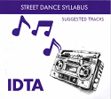 STREET DANCE SUGGESTED TRACKS CD - DIGITAL DOWNLOAD