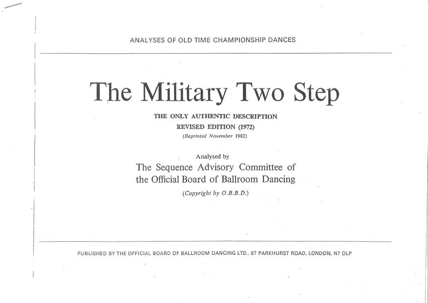 MILITARY TWO STEP