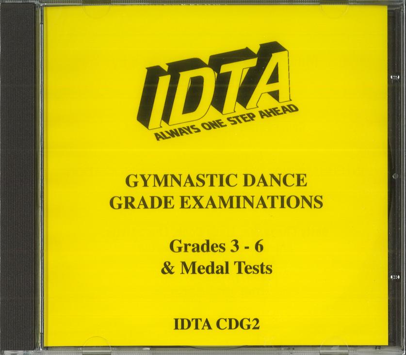 GYMNASTIC DANCE GRADE EXAMINATIONS - GRADES 3 - 6 & MEDAL TESTS CD.