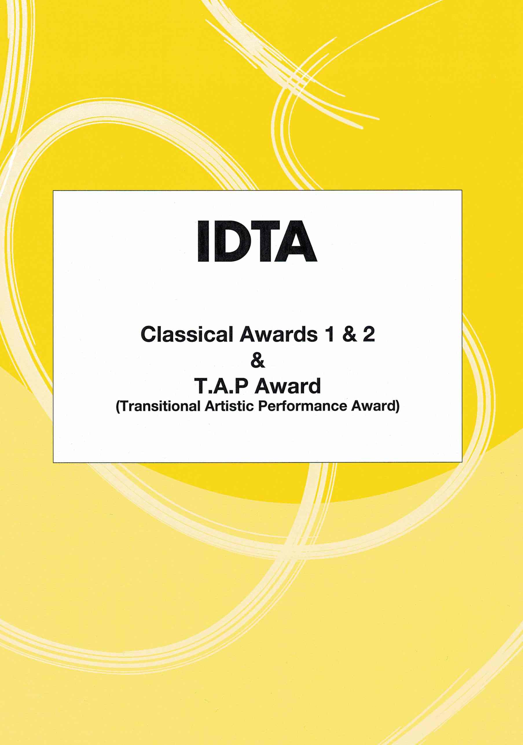 CLASSICAL AWARDS 1 & 2 AND T.A.P. AWARD