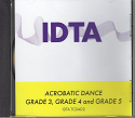 ACROBATIC DANCE GRADE 3, GRADE 4 & GRADE 5 CD - DIGITAL DOWNLOAD